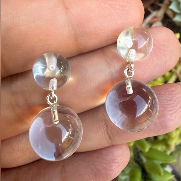 Sophie Buhai • Everyday Boule Earrings • Quartz - Picture 7 of 7